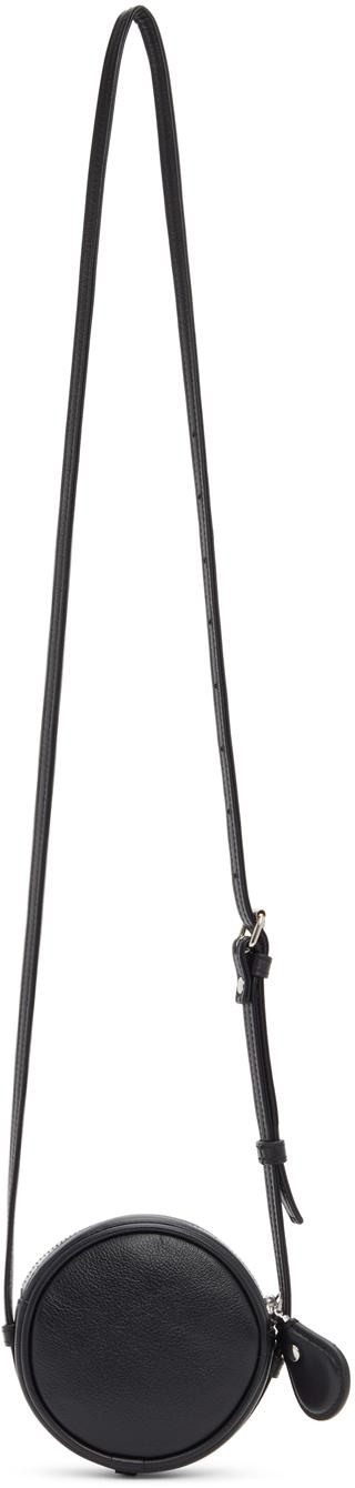 black circle handbag