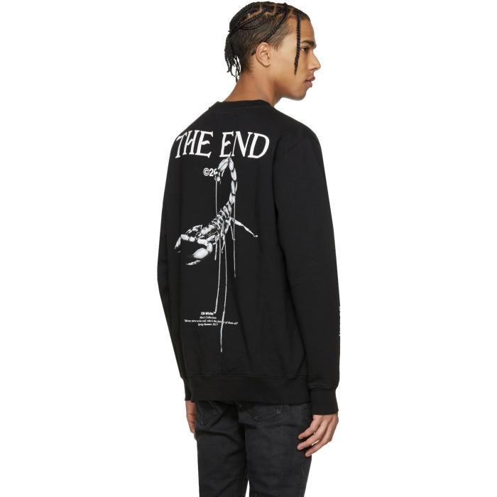 Off-White c/o Virgil Abloh Black Othelo's Scorpion Sweatshirt for Men | Lyst