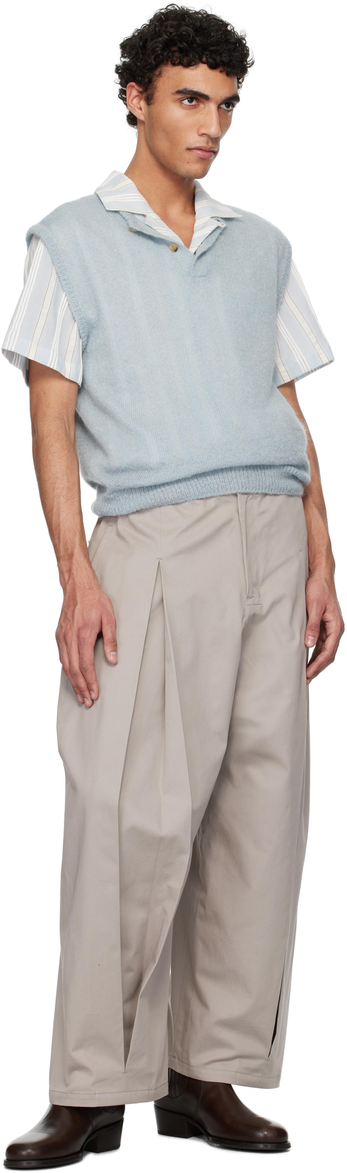 【SAGE NATION】BOX PLEAT TROUSER Box Pleat Trouser - Sand – SAGE NATION