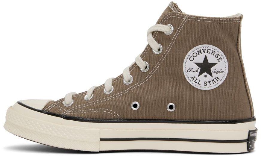 Converse Taupe Chuck 70 High-top Sneakers in Black for Men | Lyst