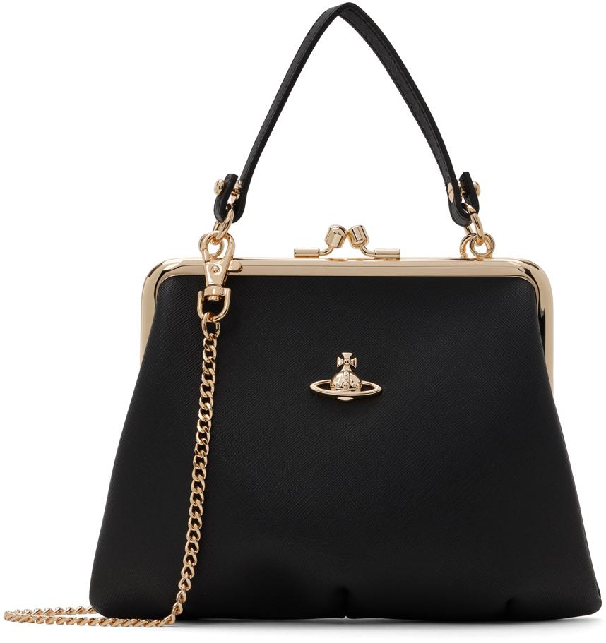 Vivienne Westwood レディース ブラック Granny Frame バッグ トップ 
