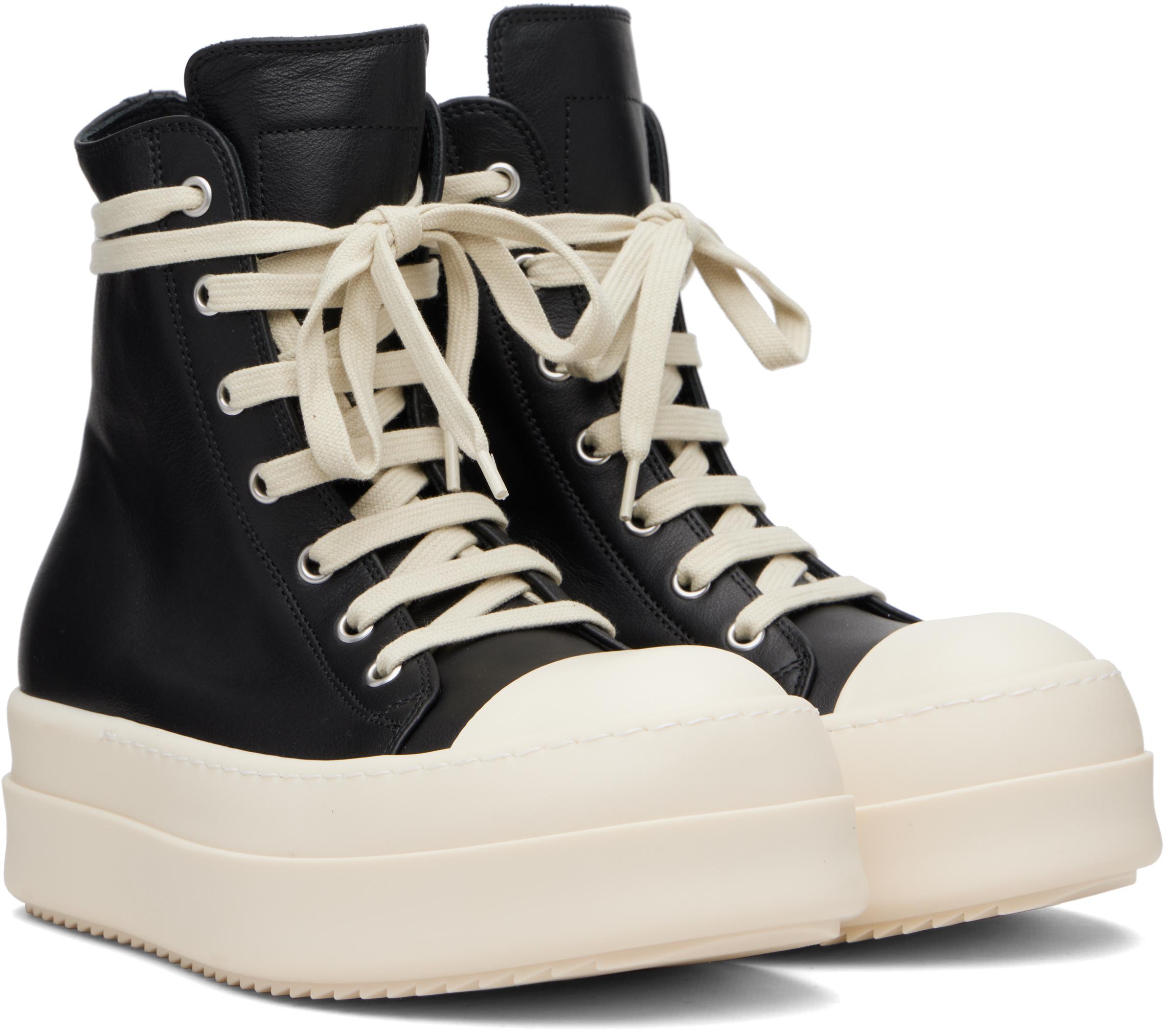 Rick Owens Concordians Mega Bumper Sneakers in Black | Lyst