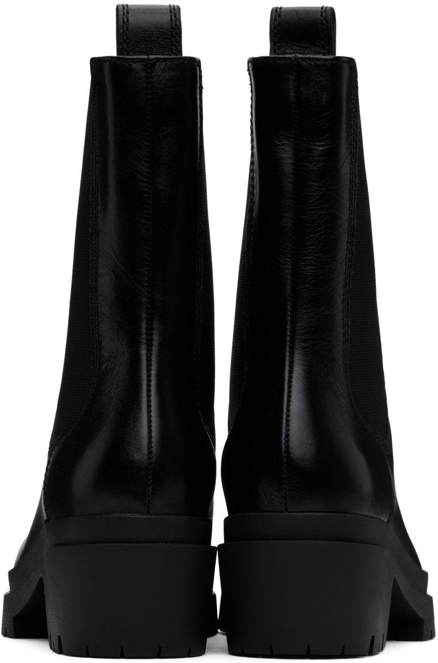 Alexander Wang ☆ブラック レザー Terrain Moto ブーツ Alexander Wang Black Terrain Leather Moto Boots | Lyst