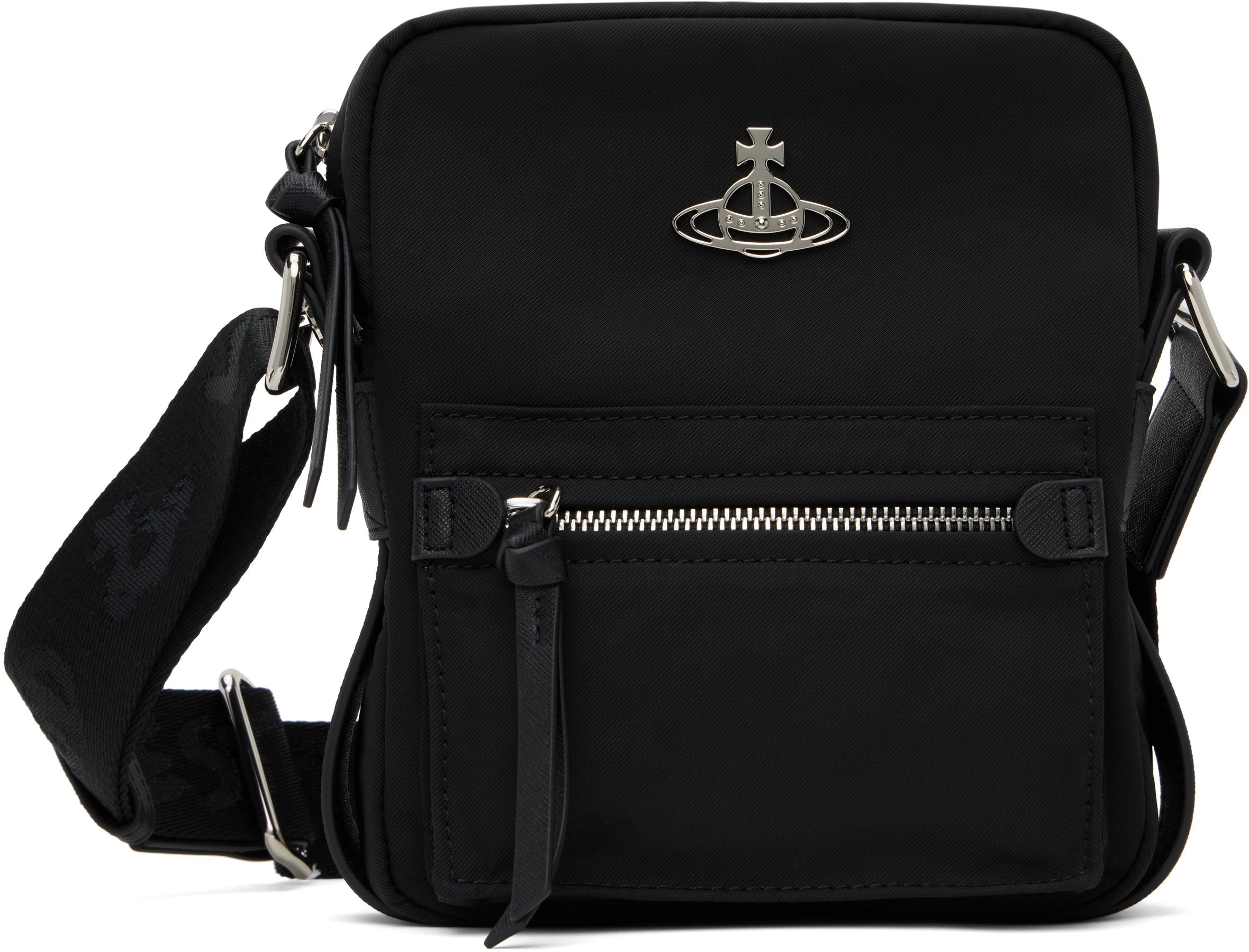 ★SALE★Vivienne Westwood ブラック Jackson ショルダーバッグ Vivienne Westwood Jackson Crossbody Bag | Black | FARFETCH