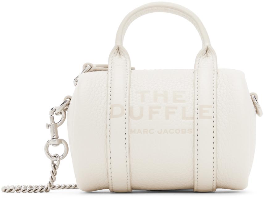 Marc Jacobs レディース ブラック オフホワイト The Leather Nano 