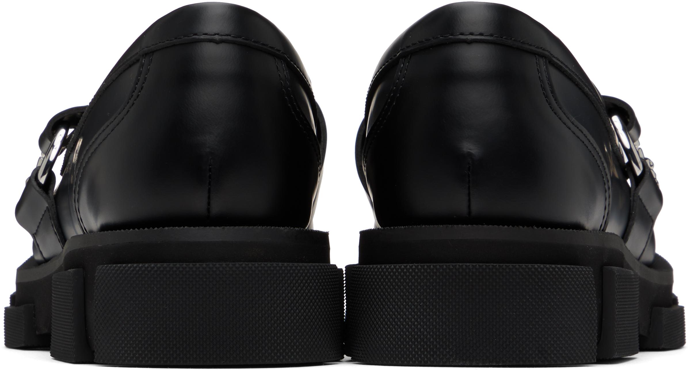 both paris ローファー　black both - GAO LOAFER-BLACK/SILVER – both paris