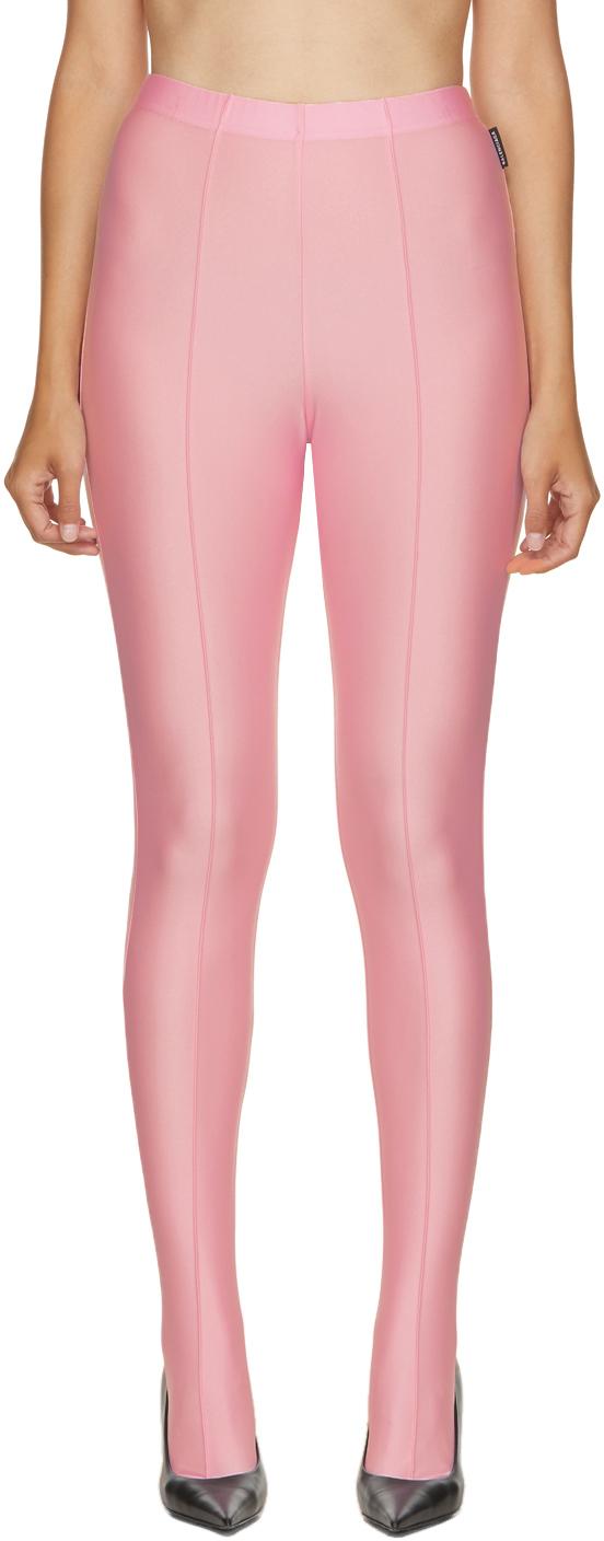 Balenciaga Dynasty Leggings in Pink | Lyst