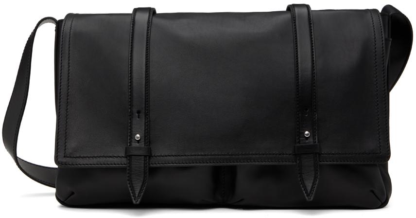 DRIES VAN NOTEN archive レザー メッセンジャーバッ DRIES VAN NOTEN archive レザー メッセンジャーバッグ（Men's