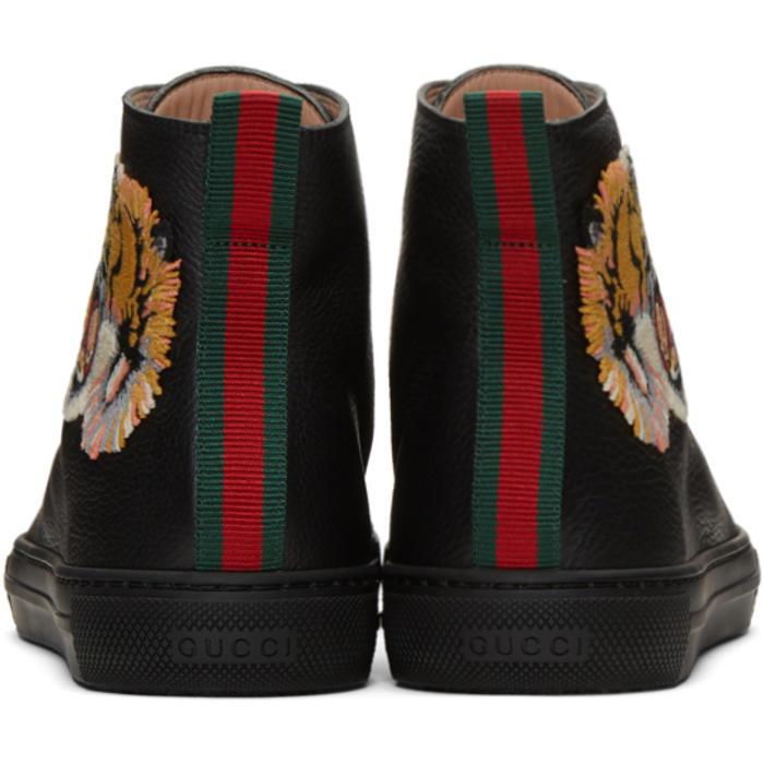 gucci tiger high top