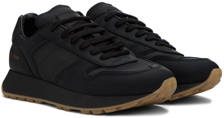 Common Projects Black Track 76 Sneakers for Men | Lyst