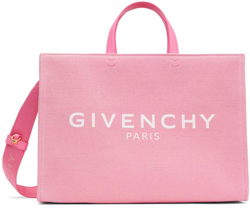 Moyen cabas à logo g Givenchy en coloris Rose | Lyst