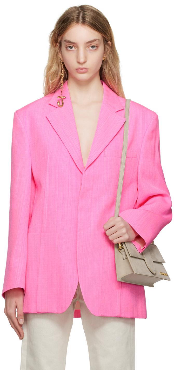 Jacquemus レディース ピンク Le Raphiaコレクション La Veste D