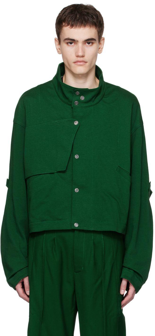 Kiko Kostadinov Green Meno Jacket for Men | Lyst