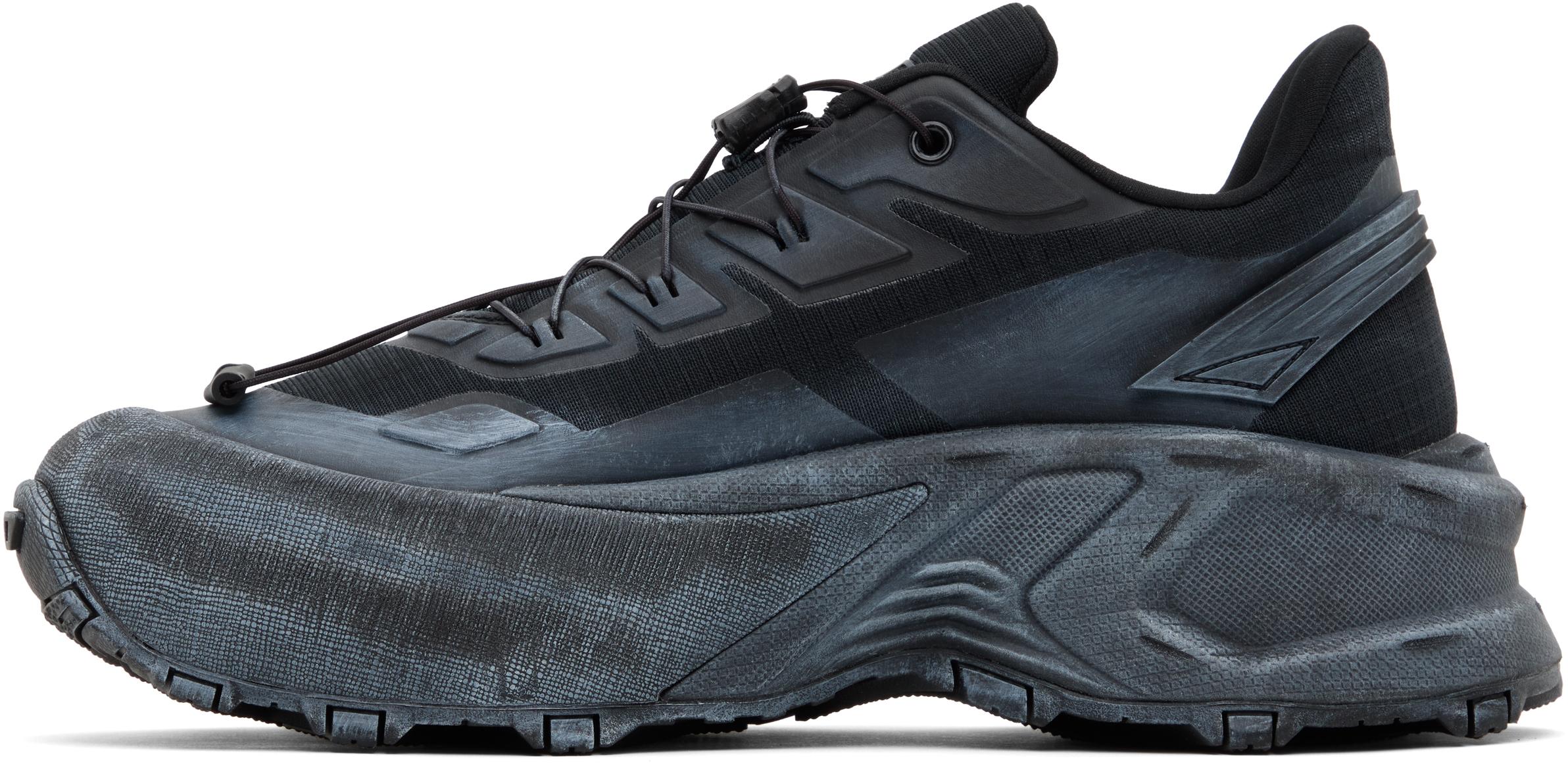 DIESEL D-Cage Runner Sneakers in Black for Men | Lyst