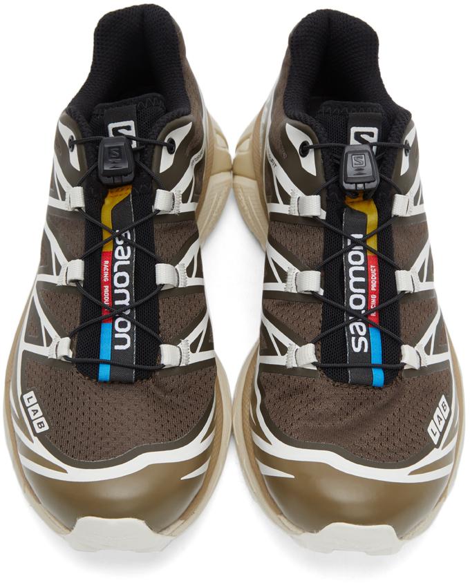 Salomon Xt-6 Advanced Sneakers in Brown | Lyst