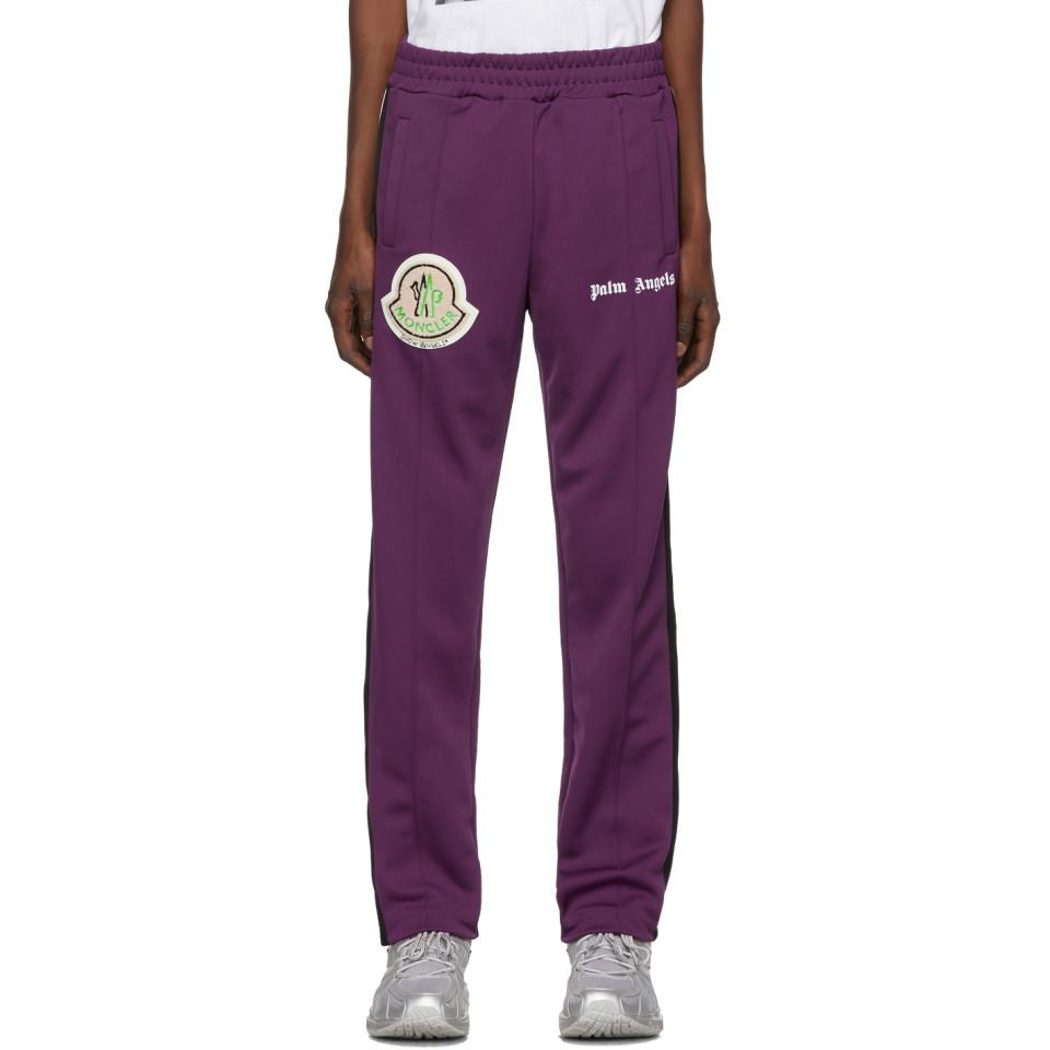 Moncler Genius 8 Moncler Palm Angels Purple Logo Patch Lounge Pants for Men  | Lyst Canada