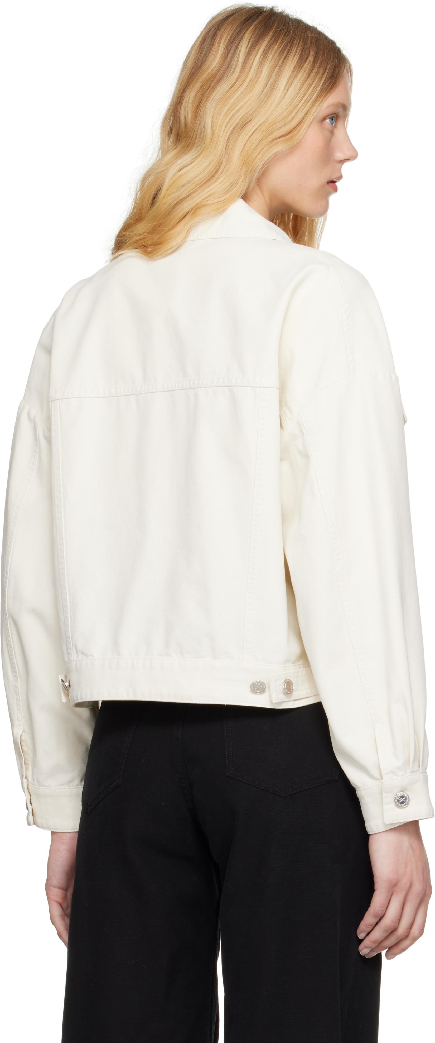A.P.C. オフホワイト Cally ジャケット ホワイト | Lyst