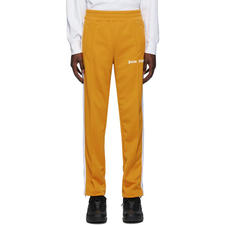 Palm Angels Yellow Classic Track Pants for Men - Lyst