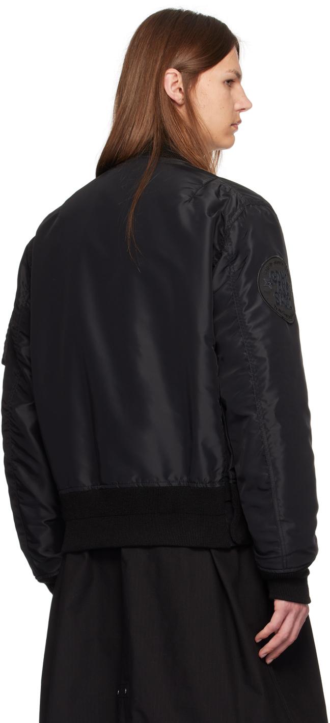 Sacai メンズ ブラック Gonzエディション ボンバージャケット ジャケット