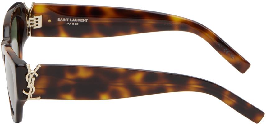 Saint Laurent レディース ブラック ブラウン Sl M94/f サングラス 