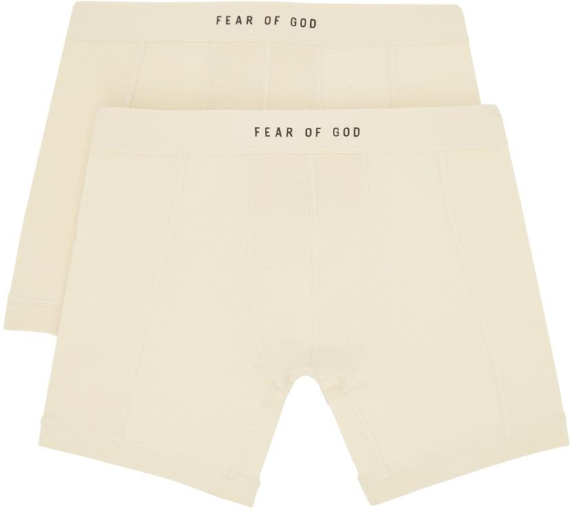 Fear Of God Two-pack Off-white Boxer Briefs in Natural for Men