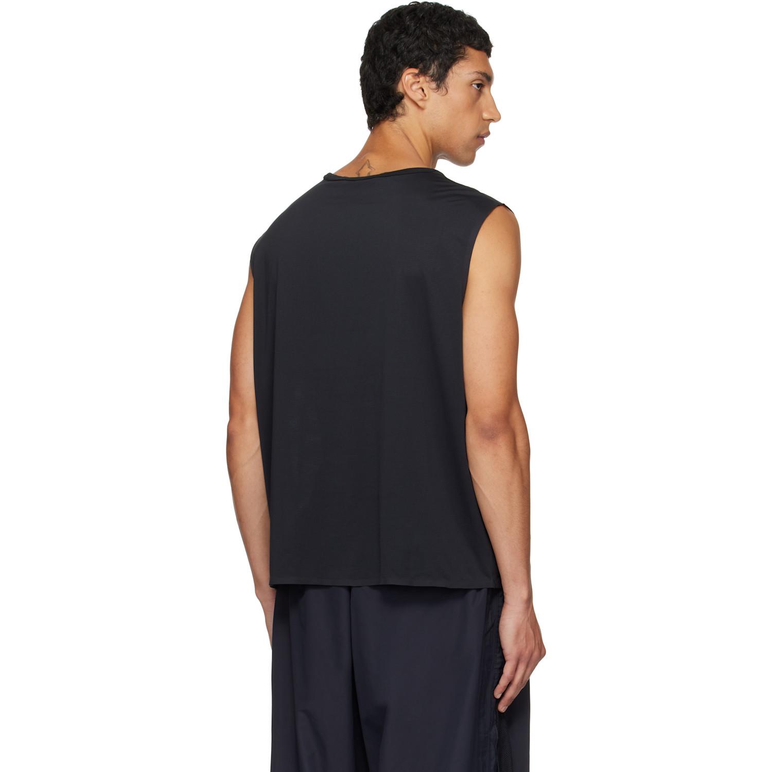 Alexander Wang Graphic Logo Muscle Tank Top in Black for Men | Lyst UK