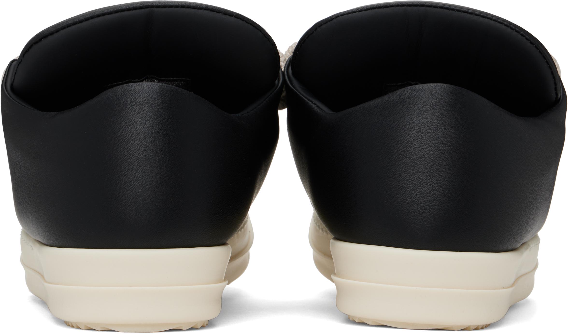 【RICK OWENS】ブラック Hollywood Jumbolaced Low スニーカー Rick Owens Hollywood Jumbolaced Sneakers | Black | FARFETCH