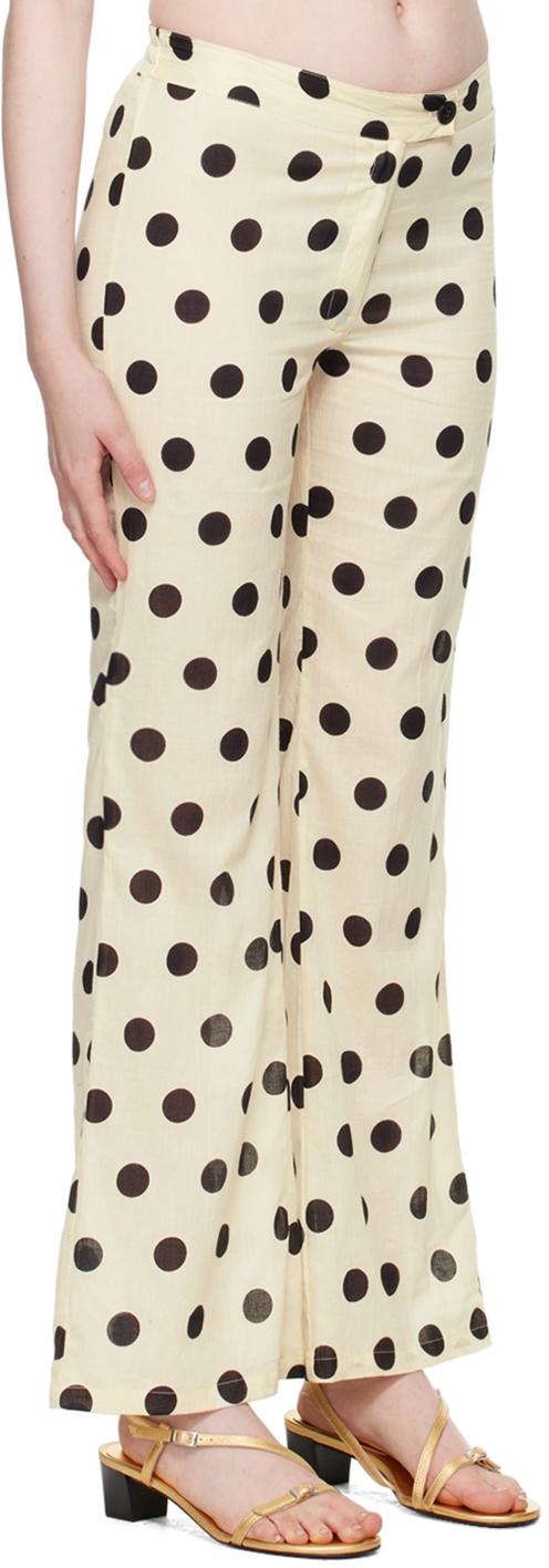 GIMAGUAS Off- Disco Trousers in Natural | Lyst