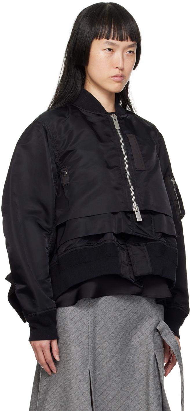 Sacai bomber jacket womens cheap