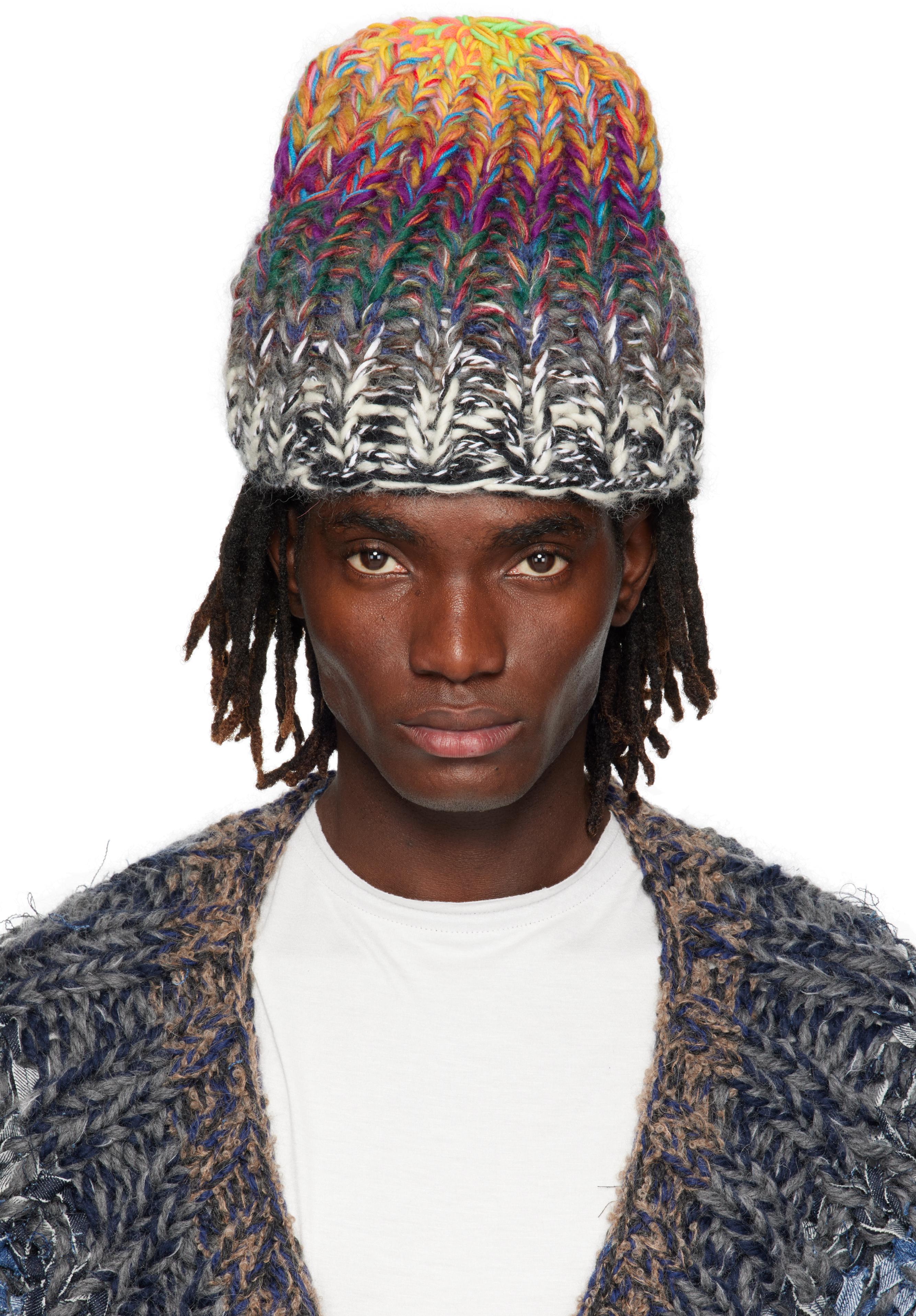 メンズ Bless マルチカラー Nº65 Degradé Knittedhat Ii ビーニー | Lyst