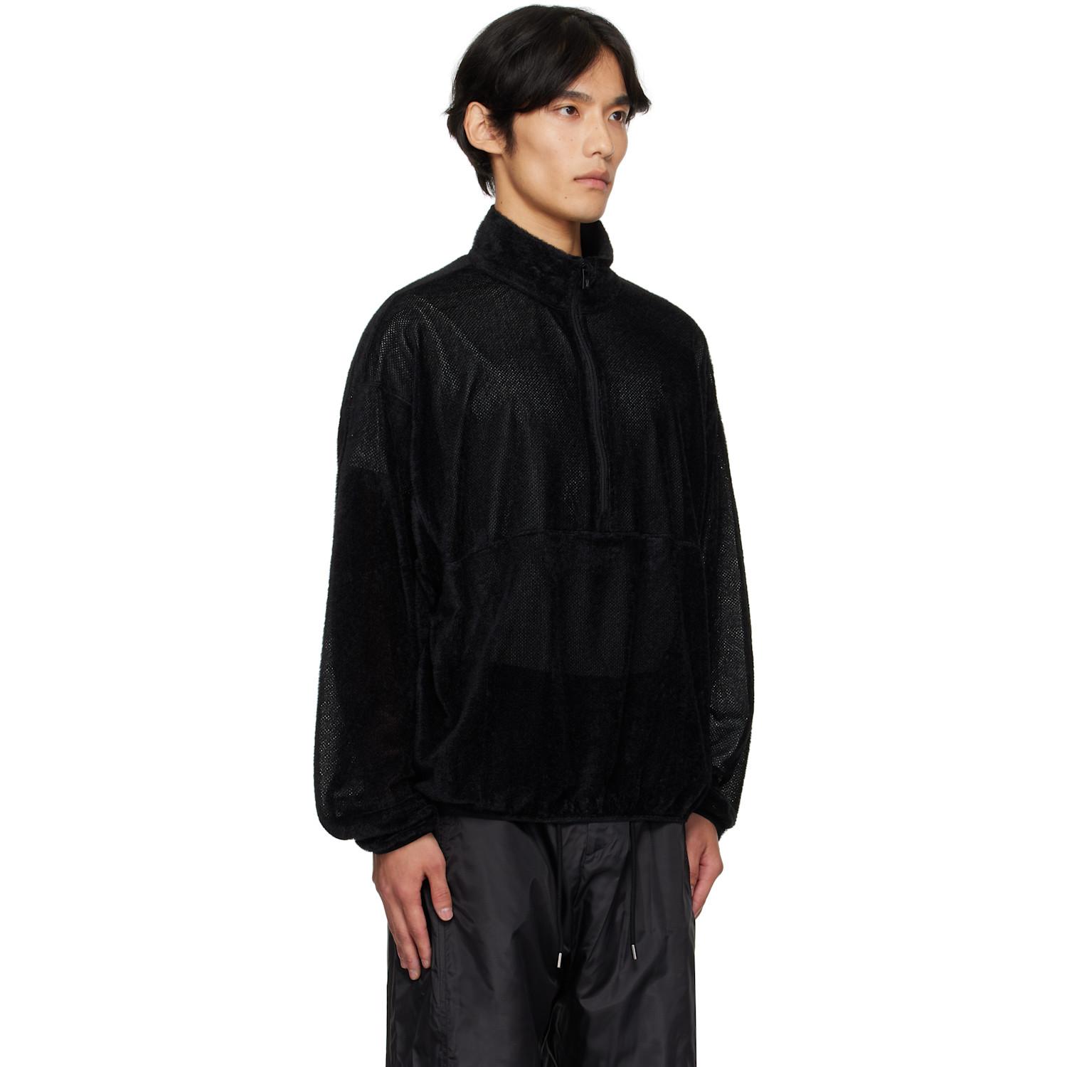 LE17SEPTEMBRE Half-Zip Anorak in Black for Men | Lyst