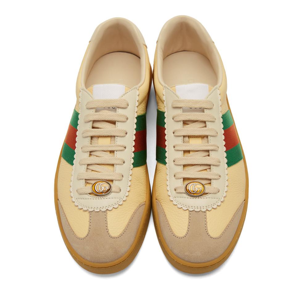 Buy Gucci Tennis 1977 Off the Grid Low 'Yellow' - 628709 H9H70 7665 | GOAT