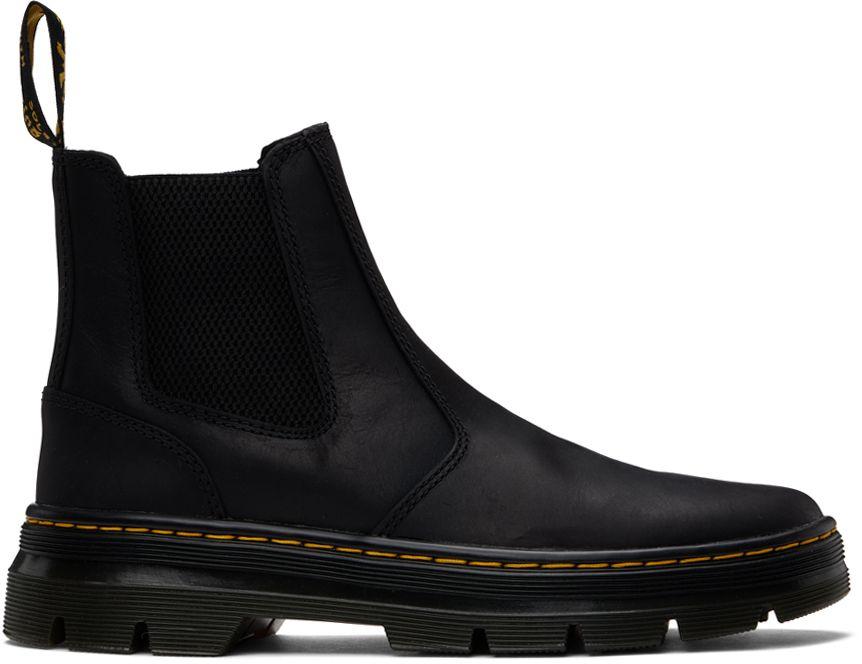 Dr. Martens Black Embury Chelsea Boots for Men Lyst