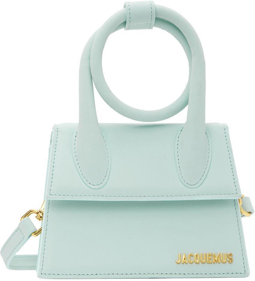 Jacquemus Blue 'le Chiquito Nœud' Bag in Green | Lyst