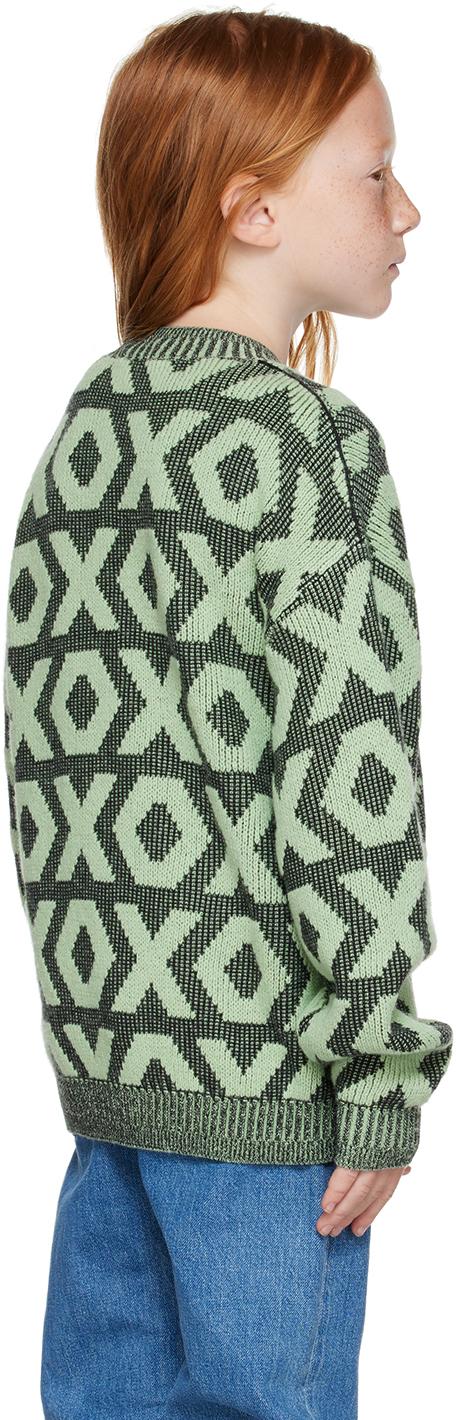 Acne Studios レディース キッズ|ブラック&グリーン Xo Acne Studios レディース キッズ|ブラック&グリーン Xo