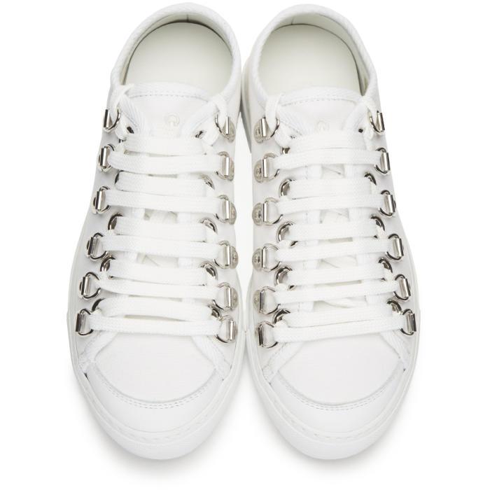 jw anderson canvas sneakers