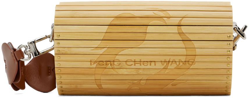 メンズ Feng Chen Wang ベージュ バンブー ハートシェイプ