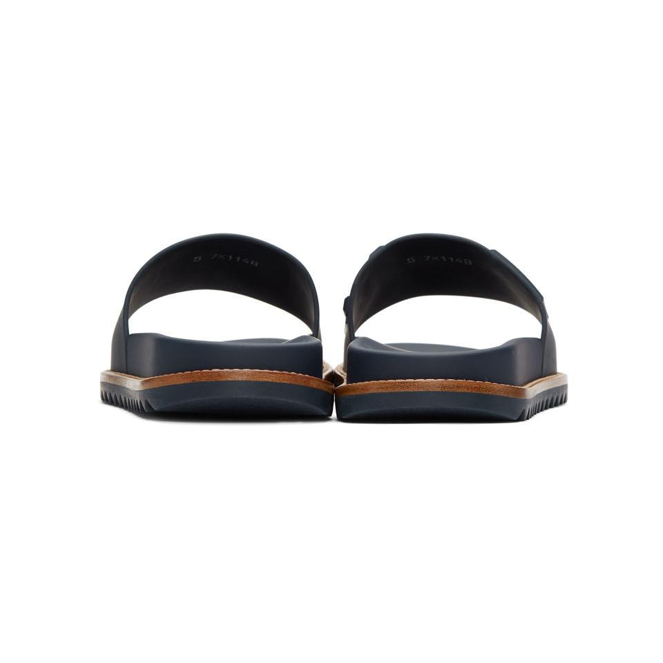 black fendi slides