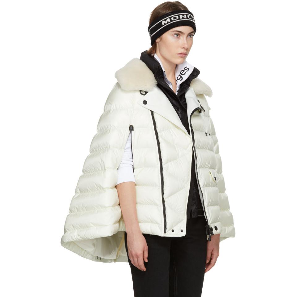 moncler down poncho