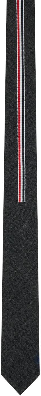Thom Browne メンズ ブラック Thom E グレー ウール Suiting Thom Browne メンズ ブラック Thom E グレー ウール Suiting