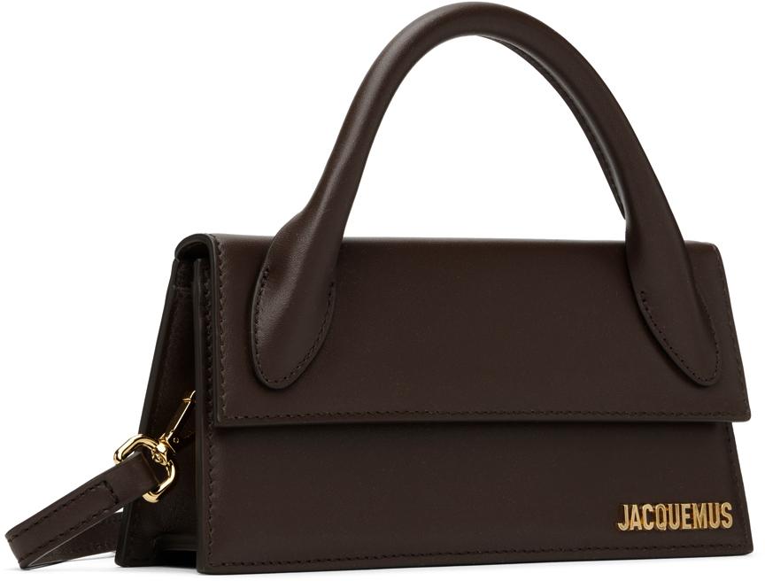 Jacquemus: Brown Le Chouchou 'Le Chiquito Long' Bag