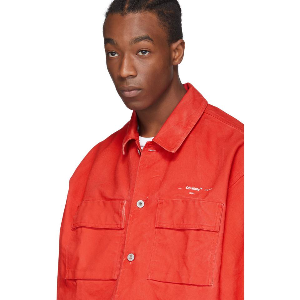 red denim shirt men Kangaroo Blank dry