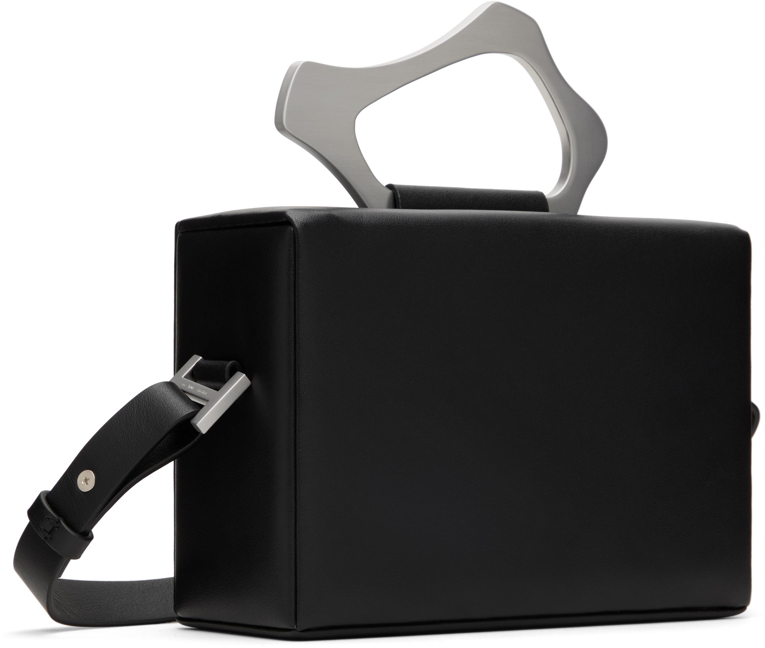HELIOT EMIL Amorphous メッセンジャーバッグ HELIOT EMIL Black Amorphous Crossbody Bag Heliot Emil