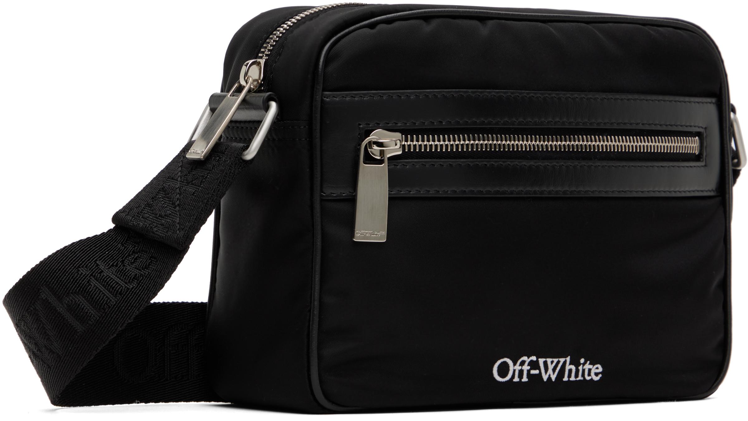 off-white Heritage ロゴ メッセンジャーバッグ 人気 Off-White Heritage メッセンジャーバッグ | ブラック | FARFETCH JP