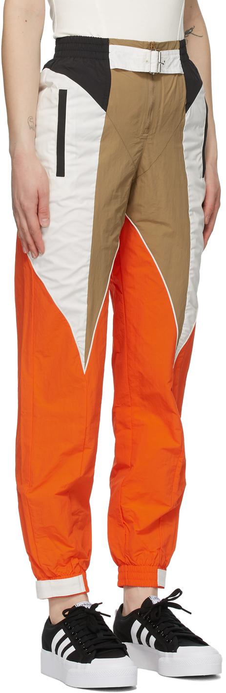 Piping Track Pants in Orange 