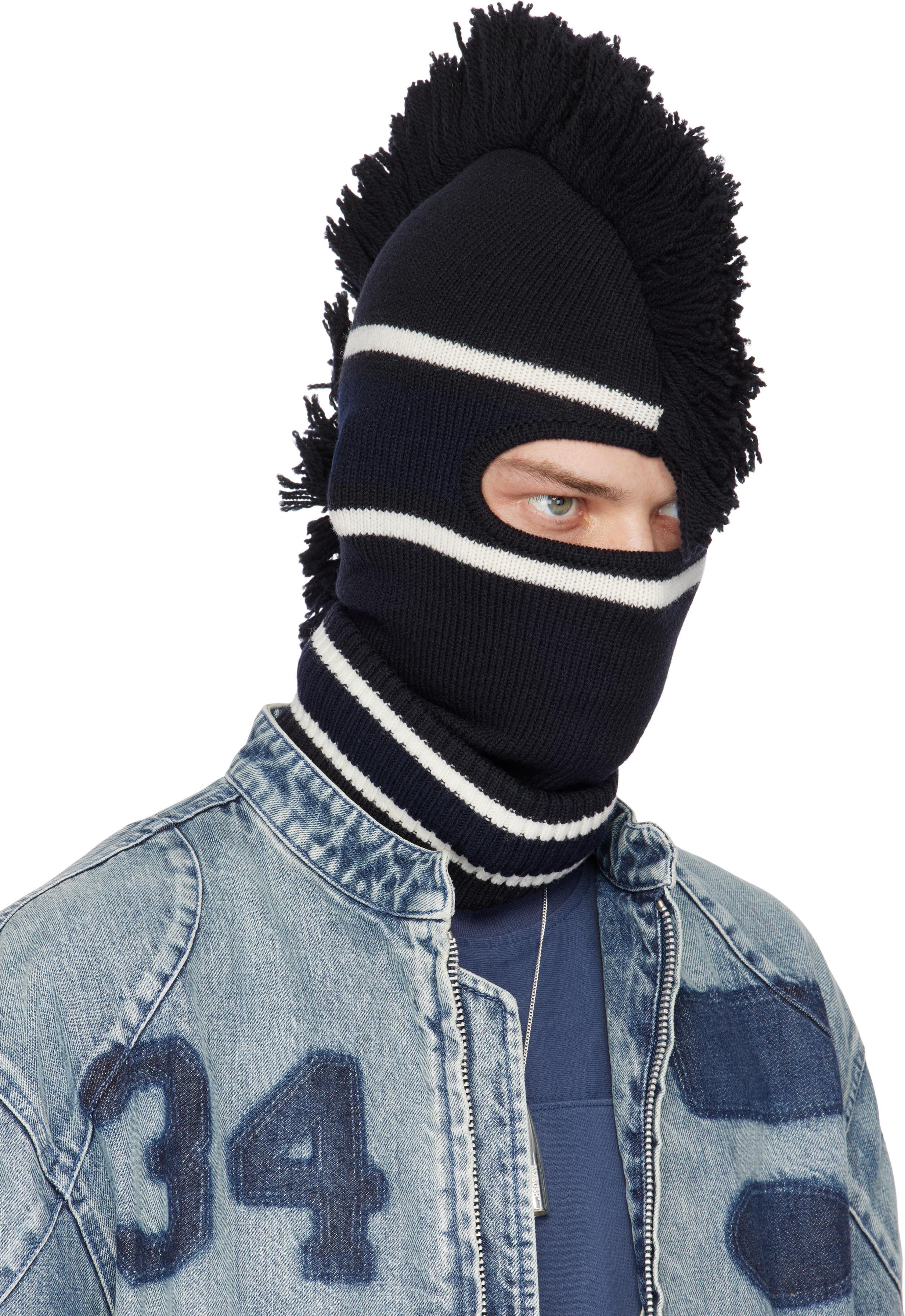 ジル・サンダー ネイビー バラクラバ