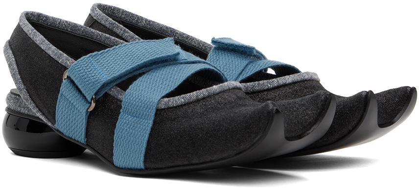 PAULA CANOVAS DEL VAS Diablo heels Blue