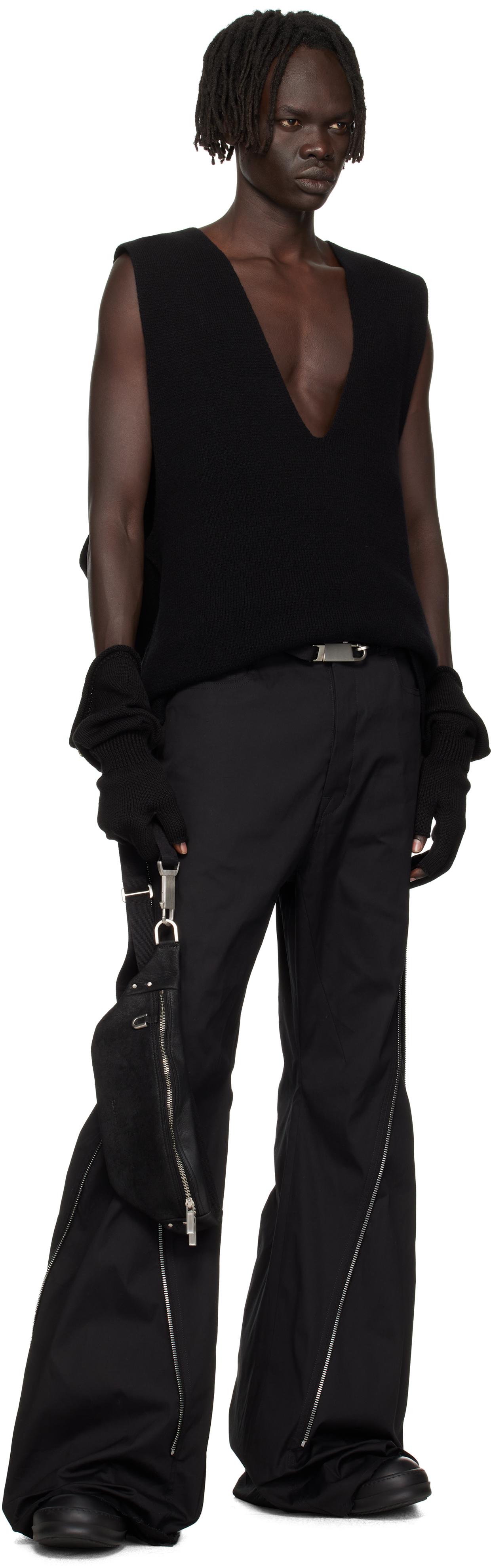 Rick Owens 手袋 グローブ ブラック TOUCHSCREEN GLOVES | Rick Owens(リックオウエンス) / ファッション