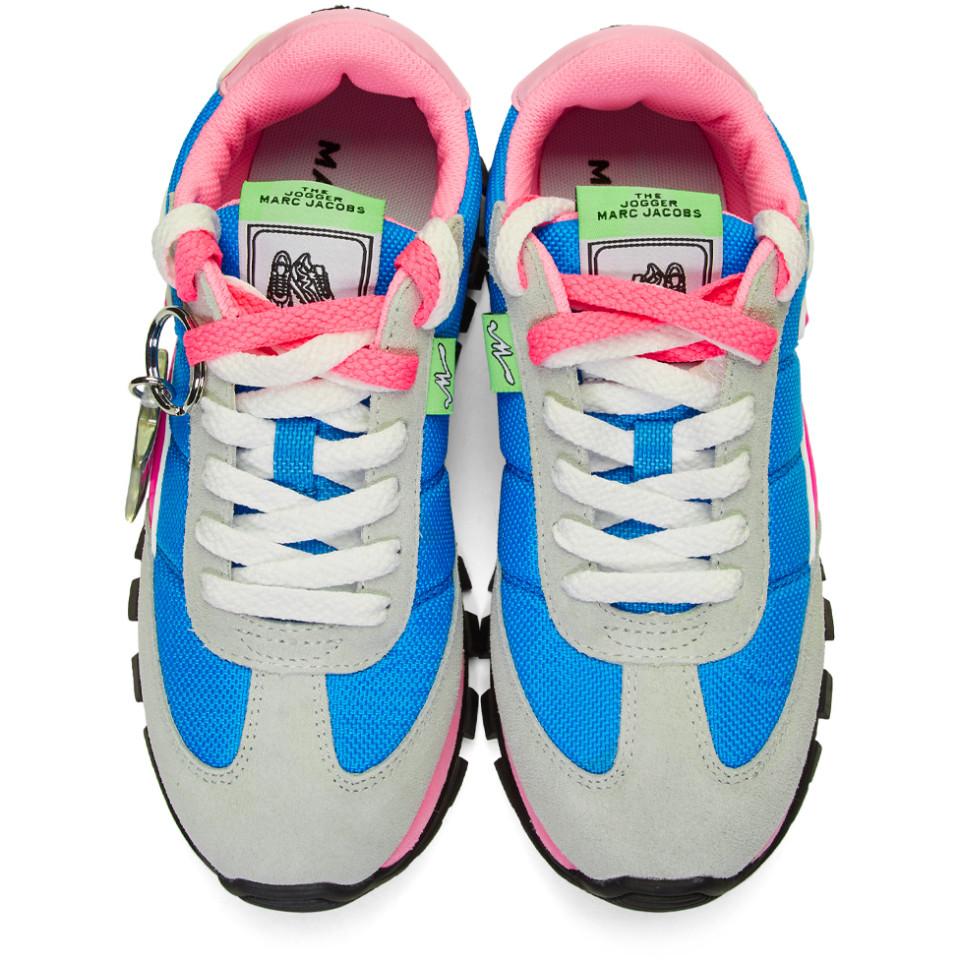 Marc Jacobs The Jogger Sneakers in Blue - Lyst