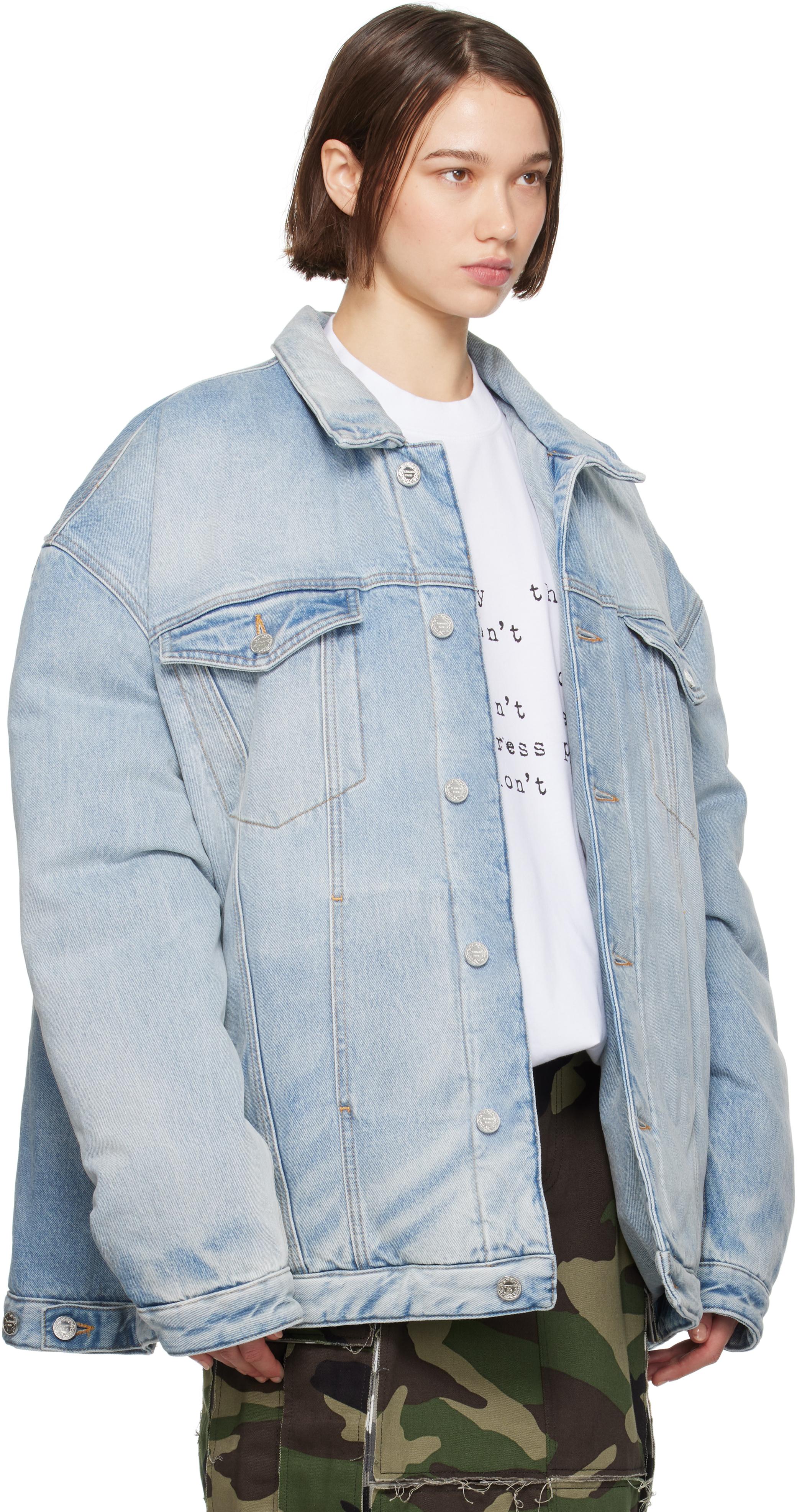 Vetements jean jacket hotsell